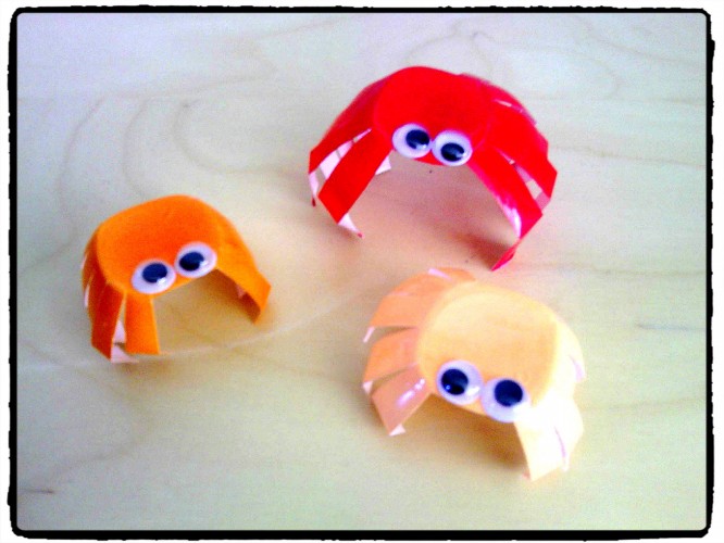 Pincent, pincent, petits crabes...