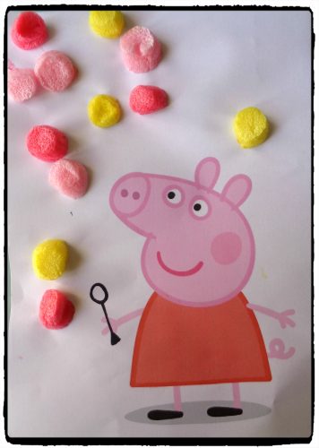 Peppa Pig fait des bulles