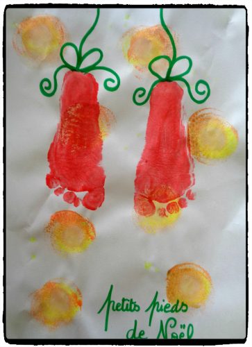 Petits pieds de Noël