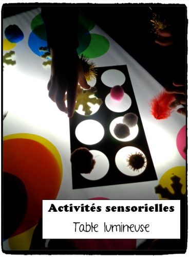 Activité table lumineuse #3