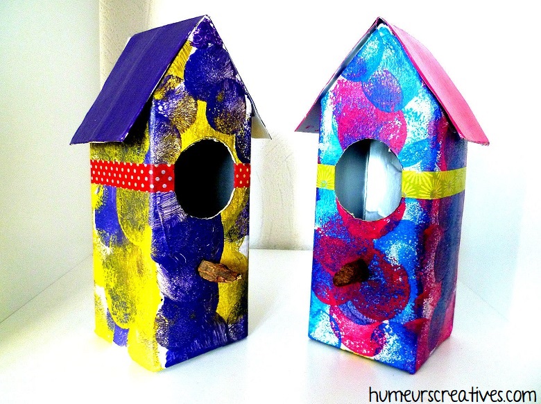 Bricolage : fabriquez une cabane à oiseaux avec les enfants