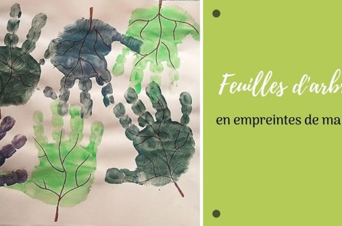 Bricolage d'automne pour enfants : réaliser des feuilles d'arbre en empreintes de mains