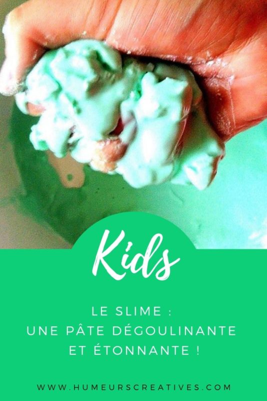 La recette comestible du slime, une pâte à patouilles pour les enfants