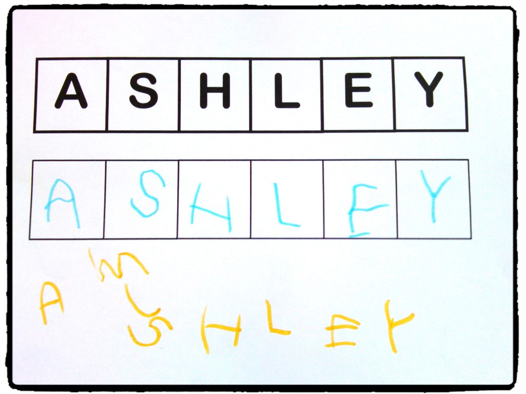 L'apprentissage de son prénom