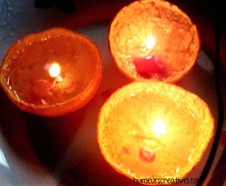Nos bougies clémentines
