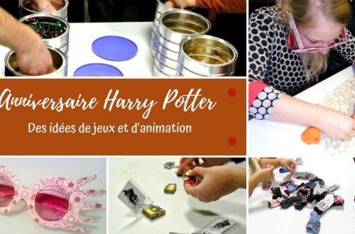 des idées de jeux et animation pour organiser un anniversaire harry Potter
