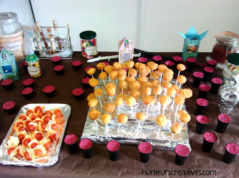 Potter Frenchy Party - Une fête chez les sorciers: Inspiration : buffet d'anniversaire  Harry Potter