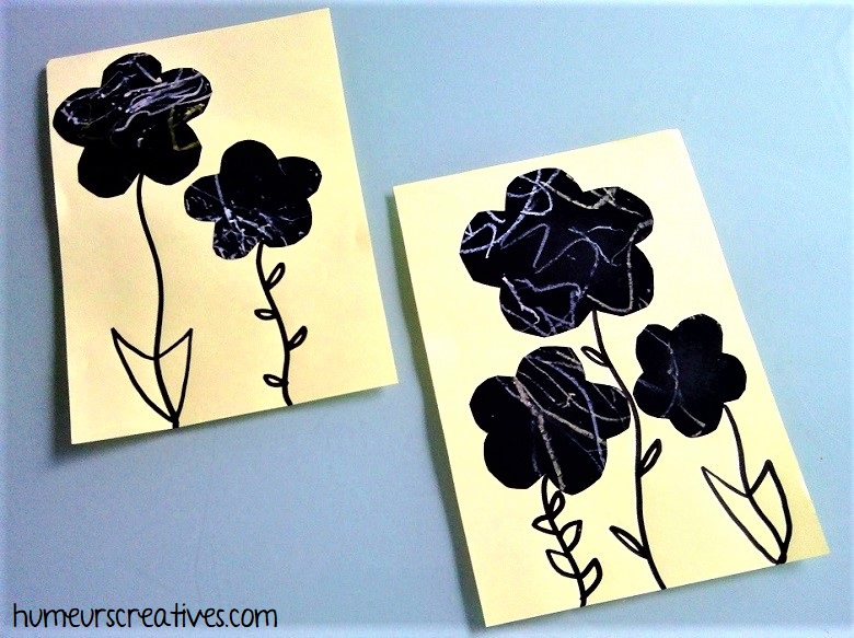 fleurs noires