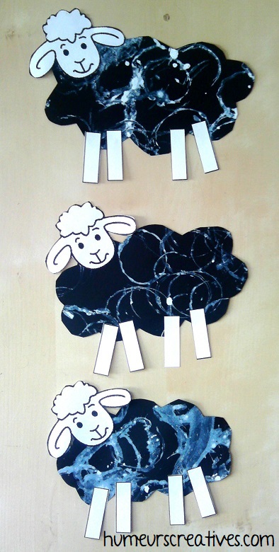 nos moutons jouent à saute moutons