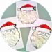 Bricolage de Noël pour enfant : collage de papier pour réaliser la barbe du Père Noël