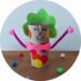 Bricolage pour le carnaval : fabriquer un clown avec un rouleau en carton