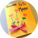 Fabriquer une carte fleur pour la fete des mamies avec les enfants