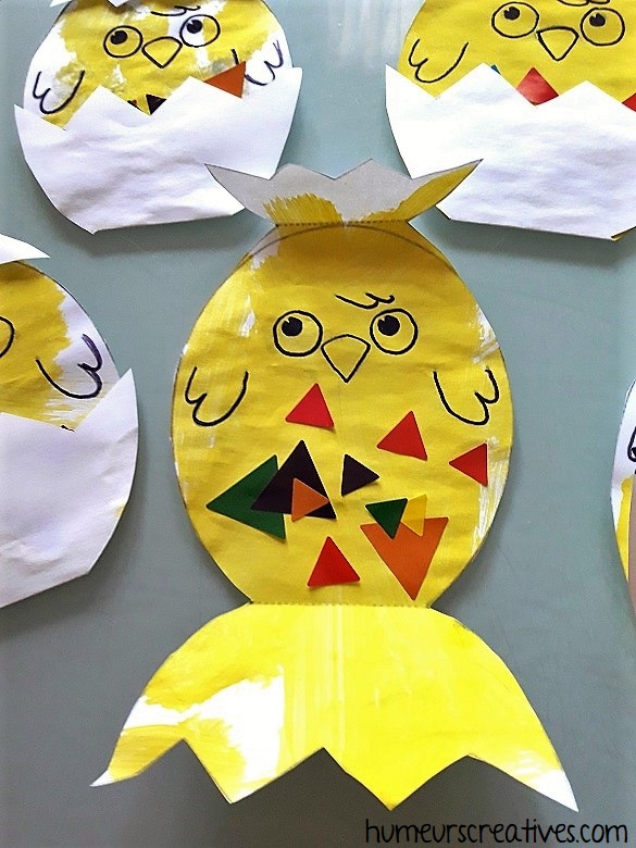 Activité Manuelle Poussin : Un bricolage poussin pour Pâques - XVYP