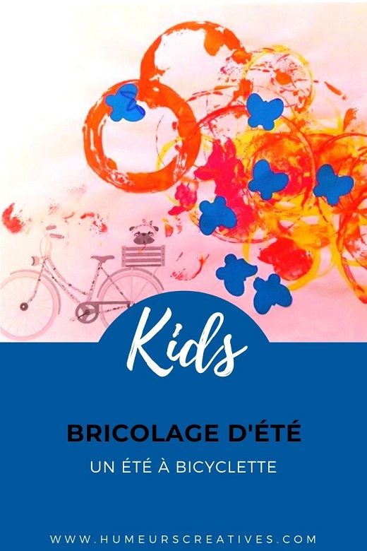 Bricolage d'été pour les enfants : un été en bicyclette