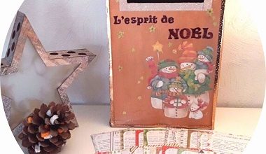 boite aux lettres de noel Esprit de Noël (activités pour enfants)