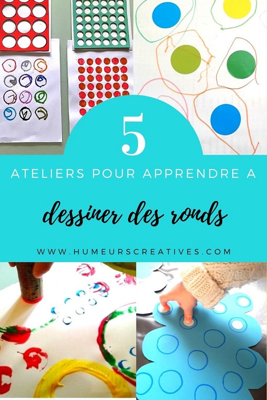 5 exercices pour apprendre aux enfants à dessiner des ronds facilement