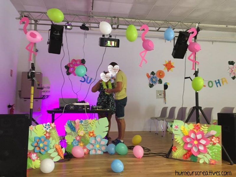 Le 30e anniversaire de Sophie : une Tropical Party en vert et rose
