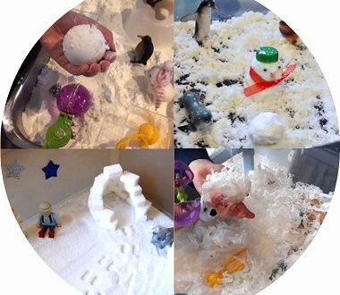 7 façons de fabriquer de la neige avec les enfants