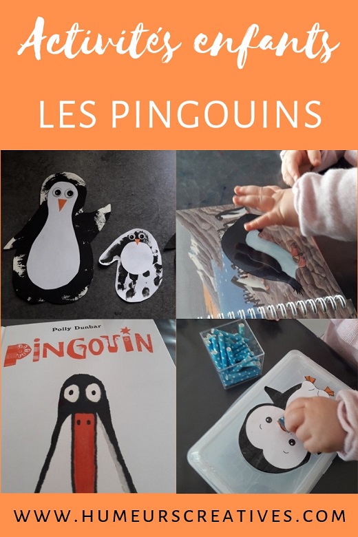 Activités pour enfants sur le thème des pingouins