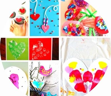 14 bricolages pour enfants pour la saint valentin