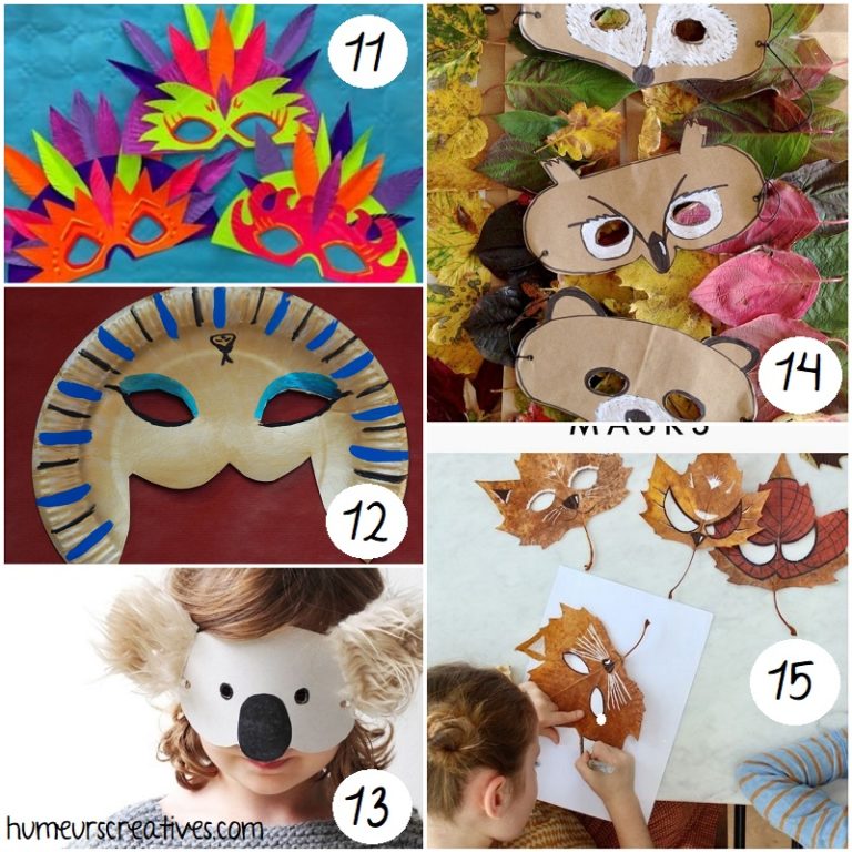 Masques à décorer - Kawaii - Activités et loisirs créatifs Masques à décorer - Kawaii - Activités et loisirs créatifs