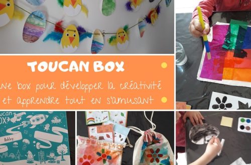 Toucan box, une box créative pour enfants