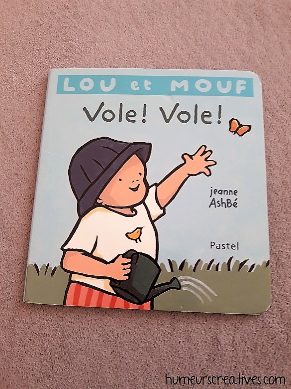 Livre pour enfants : Lou et Mouf Vole, vole