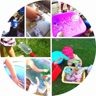 Des idées d'activités et jeux d'eau pour les enfants