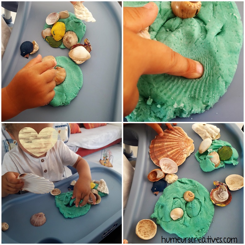 Pâte à modeler sensoriel, art de sable et argile pour enfants