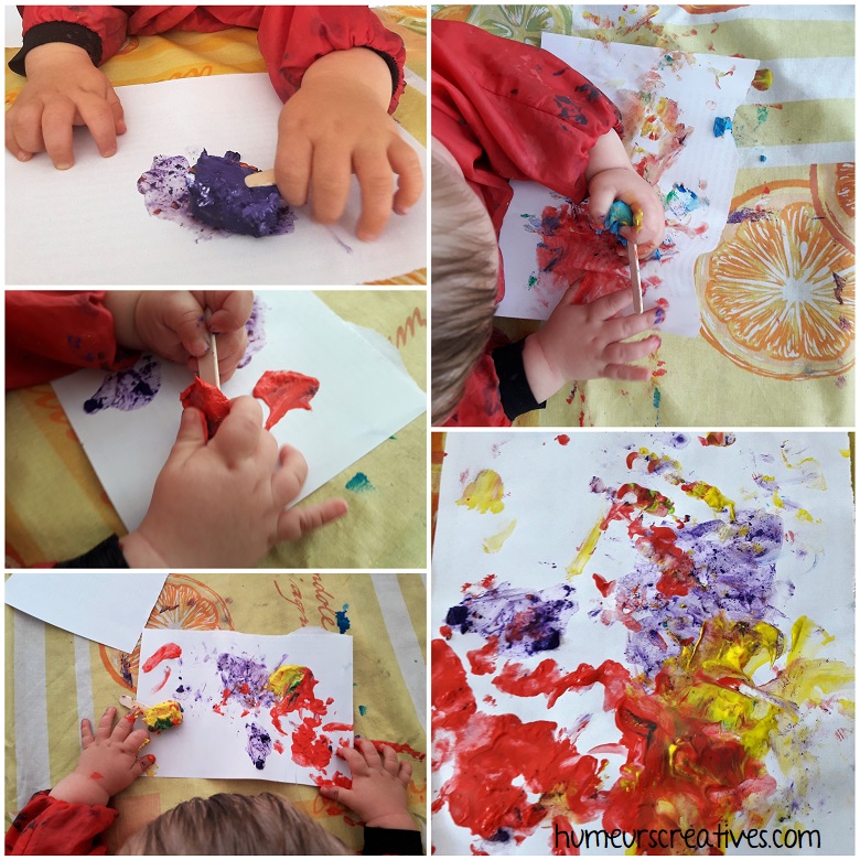 La Peinture Glacee Une Activite Creative Et Sensorielle Pour Les Enfants