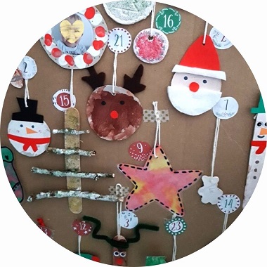 Calendrier de l'avent + Noël, des jeux, des activités et des décorations à  fabriquer