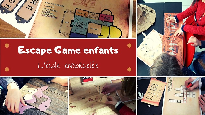 Escape game pour enfants : L'école ensorcelée (avec Escape Kit) 
