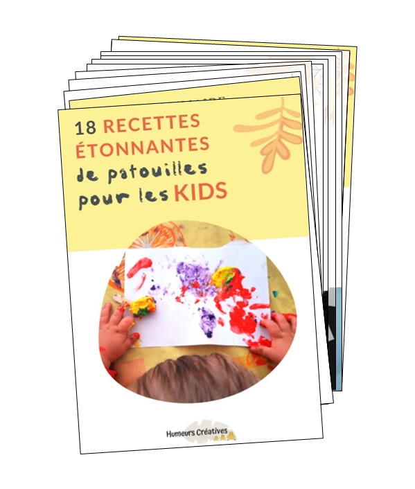 18 recettes étonnantes de patouilles pour les enfants