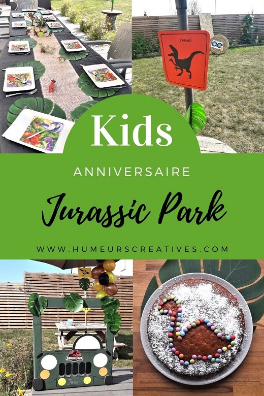 Organiser un anniversaire pour enfant sur le thème Jurassic Park (dinosaure)