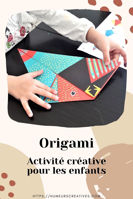 Idées d'activités créatives pour les enfants : origami