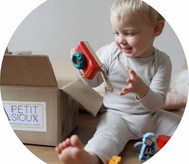 Petit sioux, box de location de jouets pour jeunes enfants