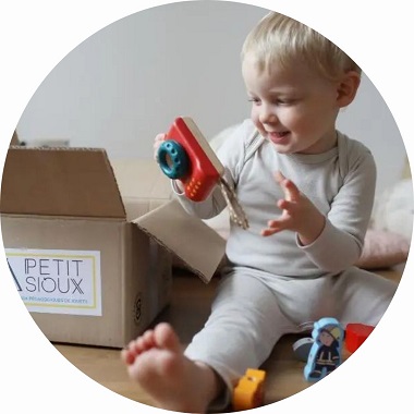 Petit sioux, box de location de jouets pour jeunes enfants