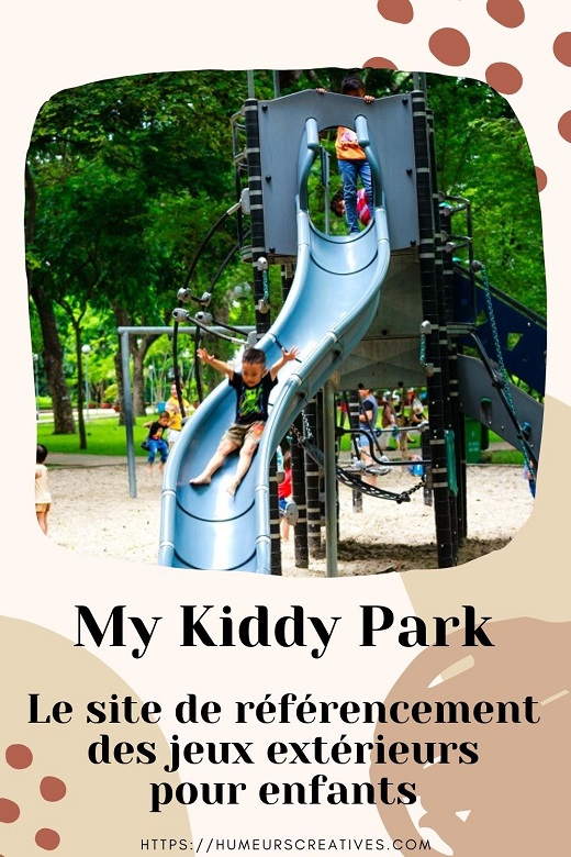 My Kiddy park, partage de parcs de jeux extérieurs pour enfants