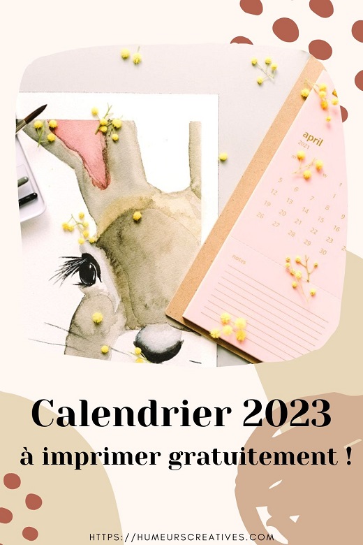 CALENDRIER 2024 - La Crafteuse