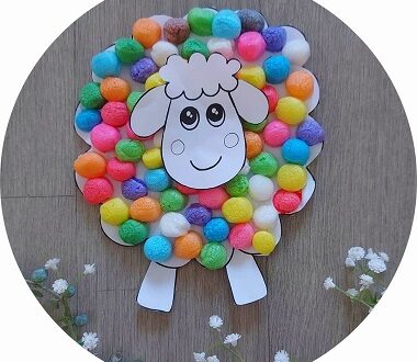 DIY printemps : mouton à fabriquer avec les enfants