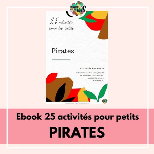 Ebook d'activités pour enfants sur le thème des pirates